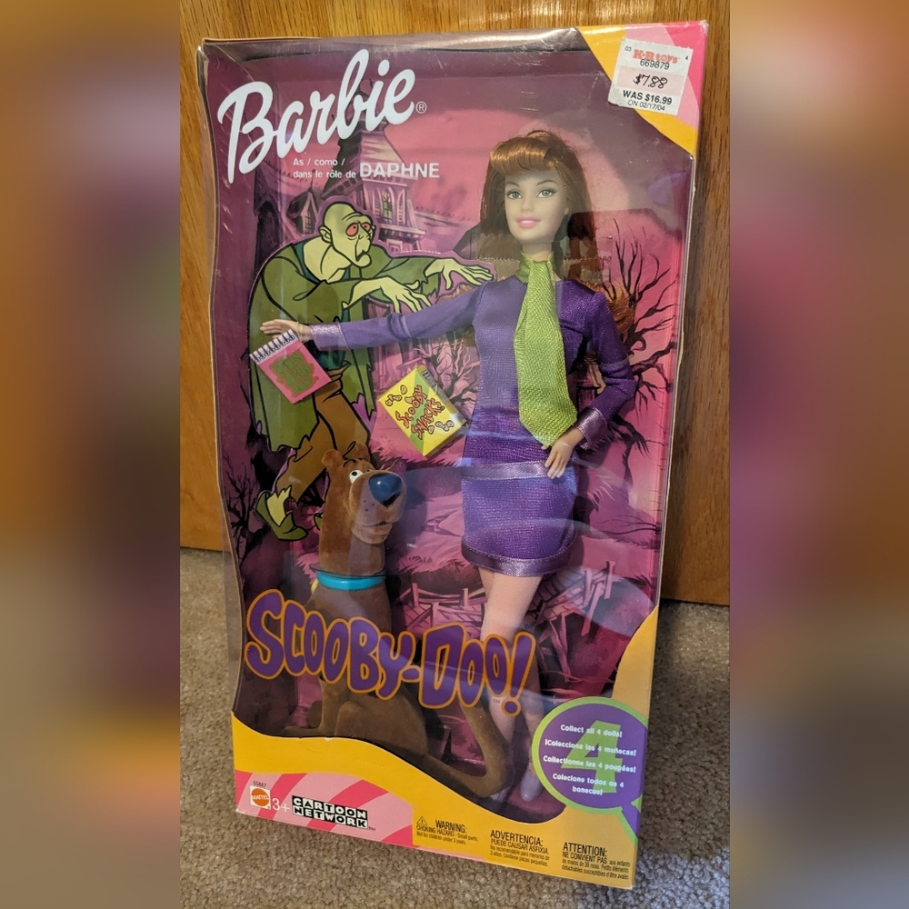 Vintage Barbie As Daphne Scooby Doo Doll - 2002